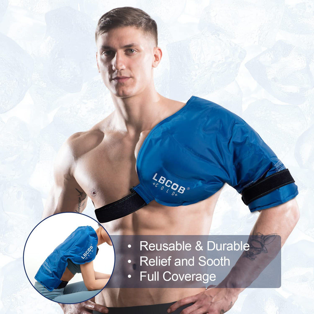 Arm Pain Relief Ice Pack - Reusable Hot and Cold Gel Wraps for Injuries, Joint Pain, Muscle Soreness, and Inflammation