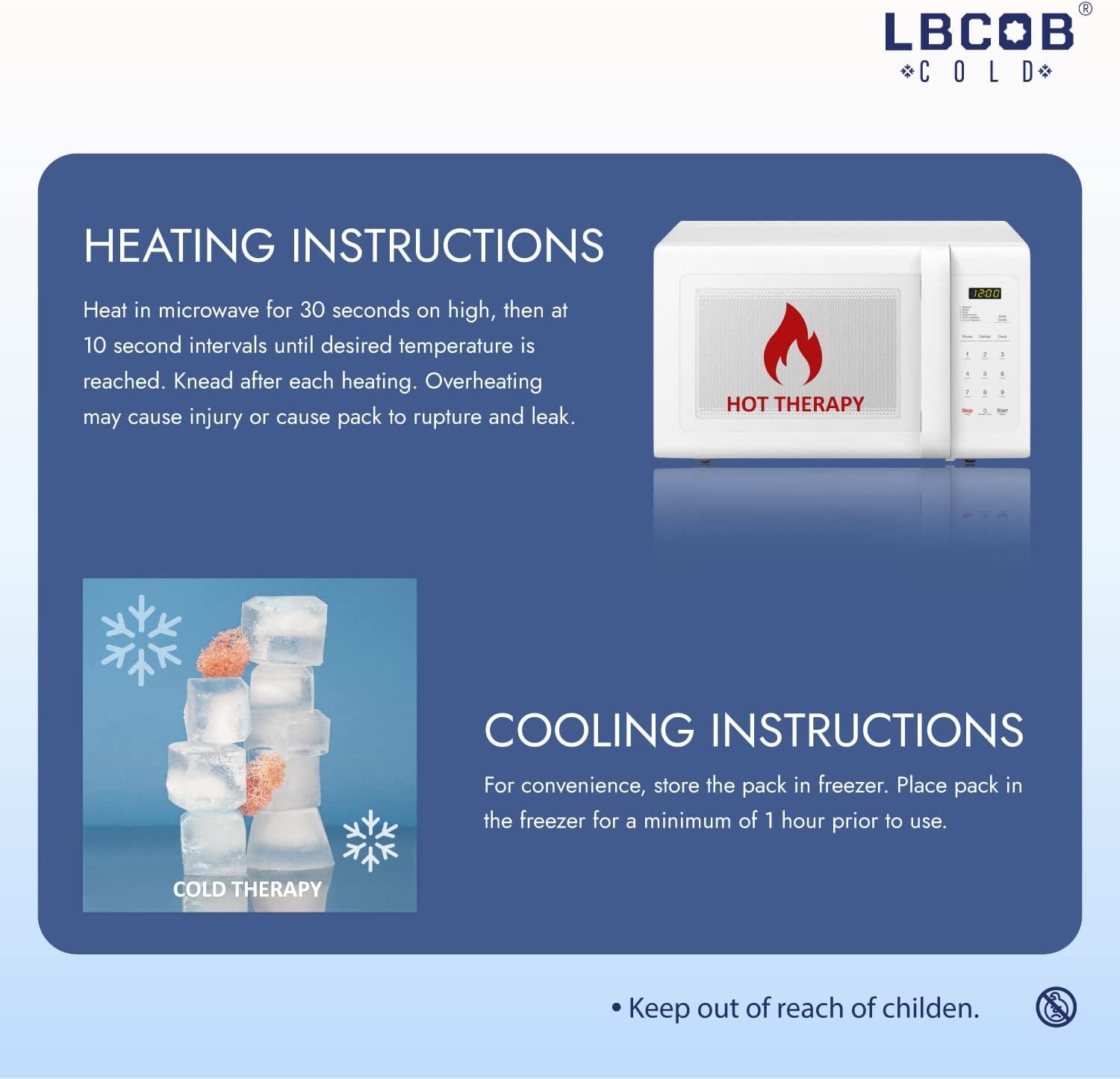 Arm Pain Relief Ice Pack - Reusable Hot and Cold Gel Wraps for Injuries, Joint Pain, Muscle Soreness, and Inflammation