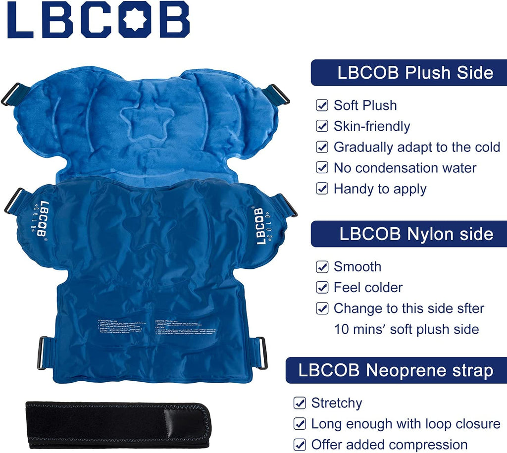 Arm Pain Relief Ice Pack - Reusable Hot and Cold Gel Wraps for Injuries, Joint Pain, Muscle Soreness, and Inflammation