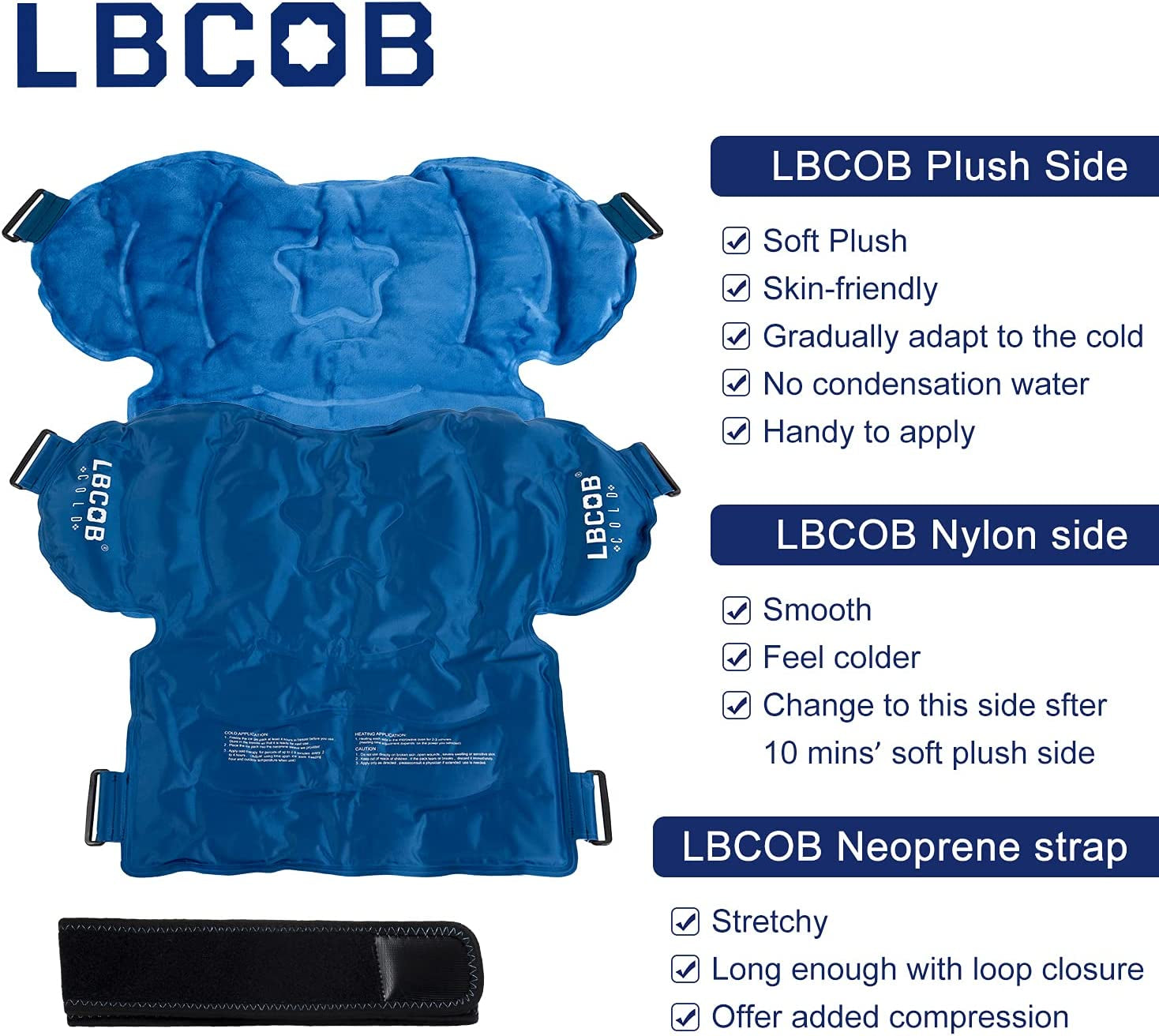 Arm Pain Relief Ice Pack - Reusable Hot and Cold Gel Wraps for Injuries, Joint Pain, Muscle Soreness, and Inflammation